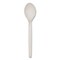 Eco-Products Disposable Starch Spoon 7", Medium Weight, Cream, Pk1000 HY-S003 - alternate 5